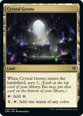 Crystal Grotto (Dominaria United) Light Play