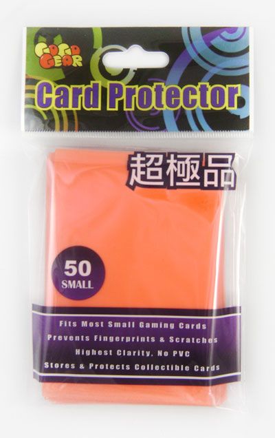GoGo Gear Small Sleeves - Orange - (50 ct.)