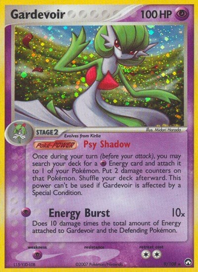 Gardevoir (Power Keepers) Damaged / Poor Reverse Holofoil