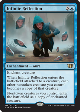Infinite Reflection (Commander 2014 Edition) Light Play