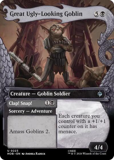Great Ugly-Looking Goblin (Showcase) (The Hobbit) Light Play