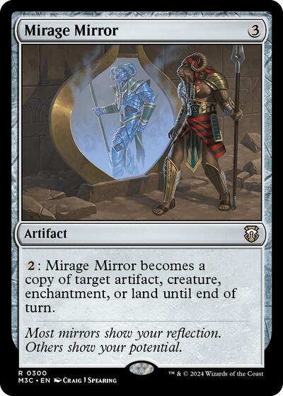 Mirage Mirror (Commander: Modern Horizons 3) Light Play