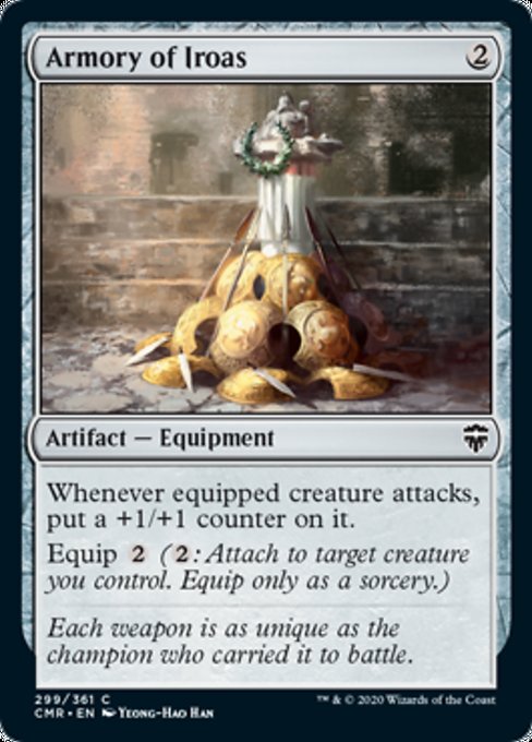 Armory of Iroas (Commander Legends) Light Play