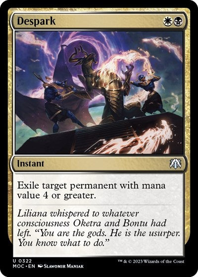 Despark (Commander: March of the Machine) Damaged / Poor