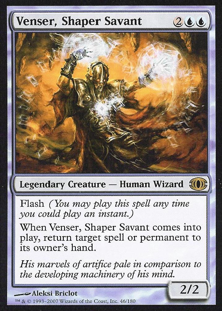 Venser, Shaper Savant (Futuresight) Light Play