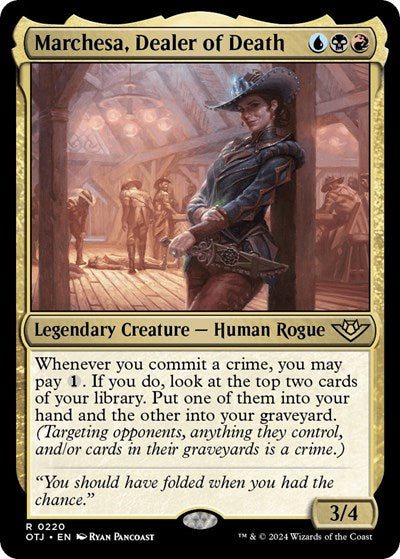 Marchesa, Dealer of Death (Outlaws of Thunder Junction) Light Play