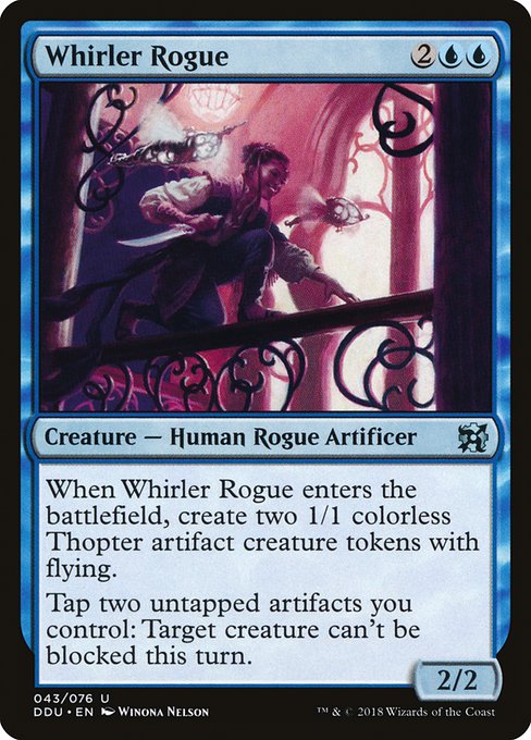 Whirler Rogue (Duel Decks: Elves vs Inventors) Light Play