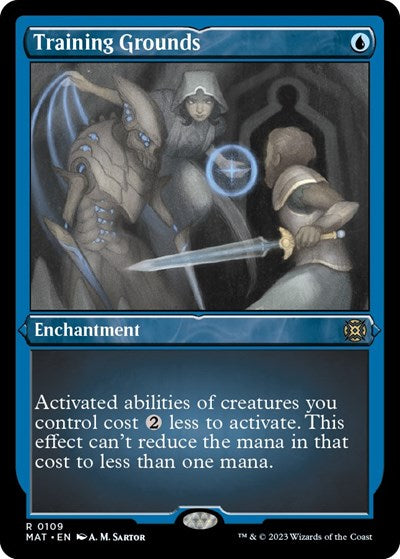 Training Grounds (Foil Etched) (March of the Machine: The Aftermath) Near Mint Foil