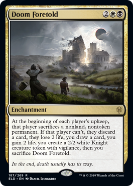 Doom Foretold (Throne of Eldraine) Light Play