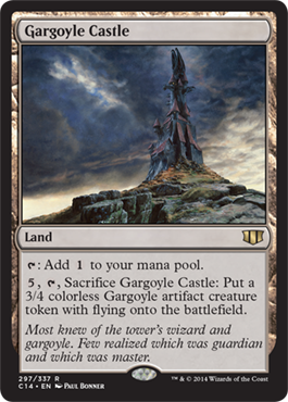 Gargoyle Castle (Commander 2014 Edition) Light Play