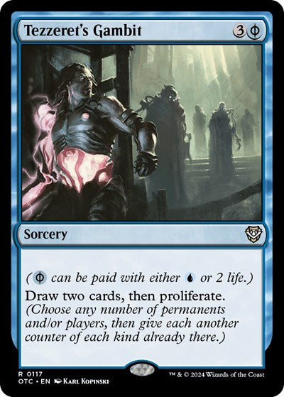 Tezzeret's Gambit (Commander: Outlaws of Thunder Junction) Light Play