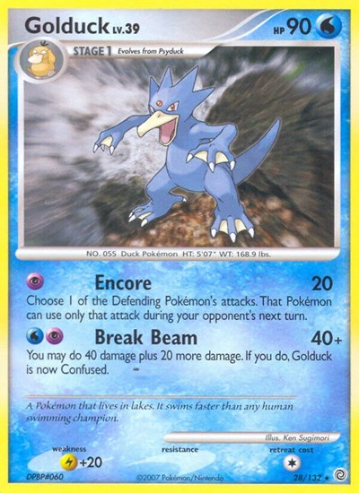 Golduck (Secret Wonders) Medium Play