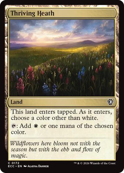 Thriving Heath (Commander: Lorwyn Eclipsed) Light Play