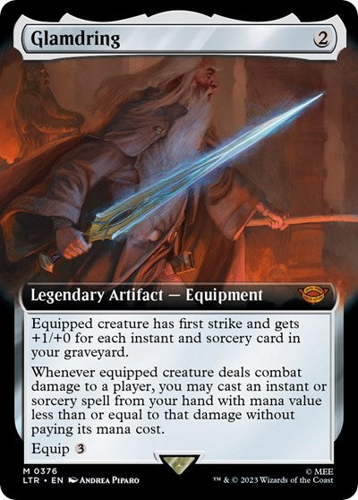 Glamdring (Extended Art) (Universes Beyond: The Lord of the Rings: Tales of Middle-earth) Light Play