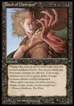 Touch of Darkness (Legends) Medium Play