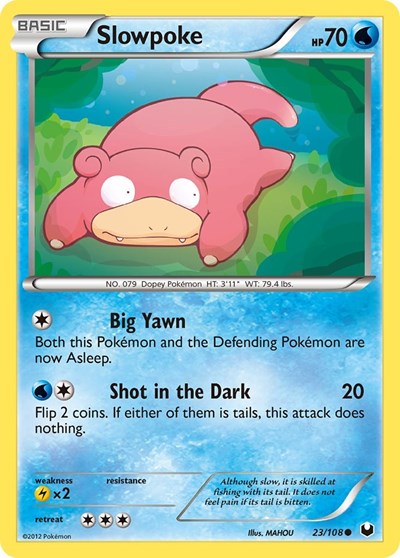 Slowpoke (Dark Explorers) Light Play Reverse Holofoil