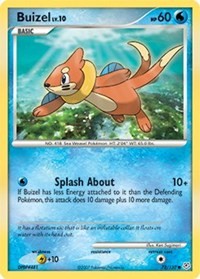 Buizel (Diamond and Pearl) Medium Play