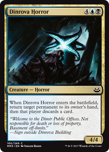 Dinrova Horror (Modern Masters 2017) Light Play Foil