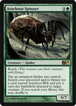 Arachnus Spinner (Magic 2012 Core Set) Light Play
