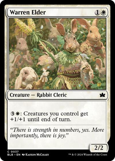 Warren Elder (Bloomburrow) Light Play