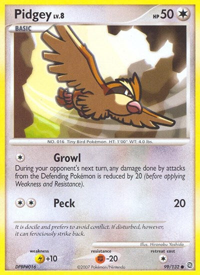 Pidgey (Secret Wonders) Medium Play