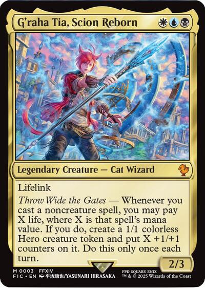 Graha Tia, Scion Reborn (Commander: FINAL FANTASY) Light Play Foil