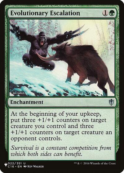 Evolutionary Escalation (The List) Light Play