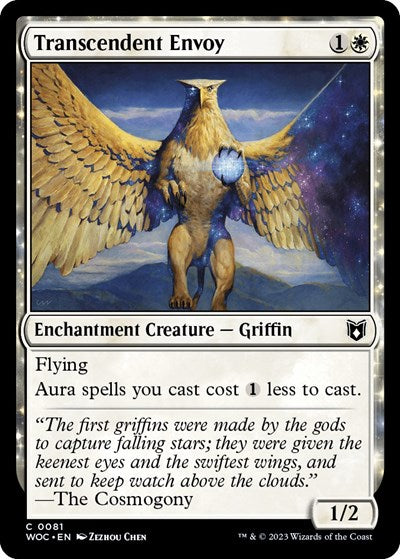 Transcendent Envoy (Commander: Wilds of Eldraine) Light Play