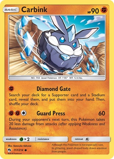 Carbink (117) (SM - Lost Thunder) Light Play