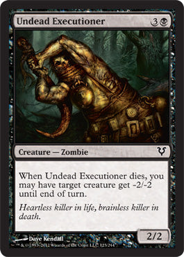 Undead Executioner (Avacyn Restored) Heavy Play