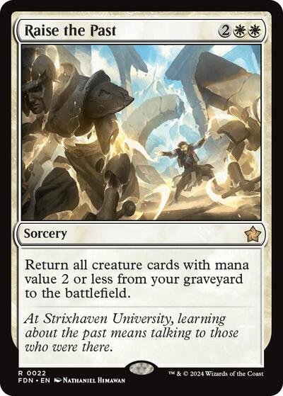 Raise the Past (Foundations) Light Play