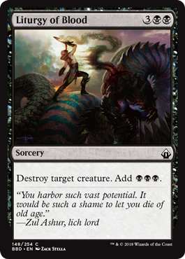 Liturgy of Blood (Battlebond) Light Play