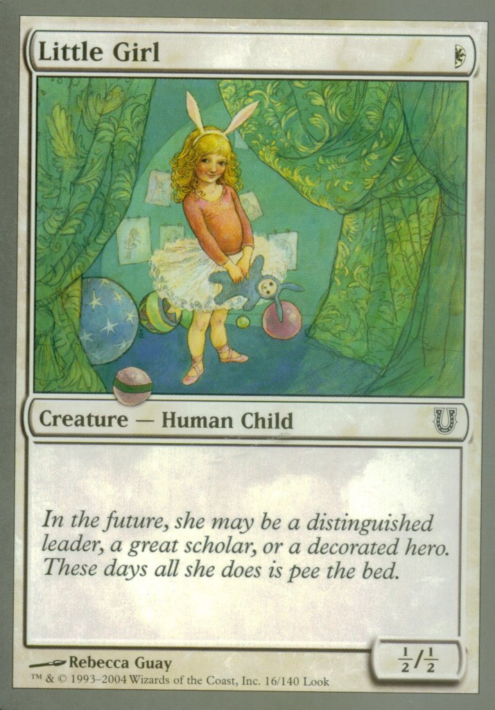 Little Girl (Unhinged) Light Play