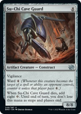 Su-Chi Cave Guard (The Brothers' War) Light Play Foil