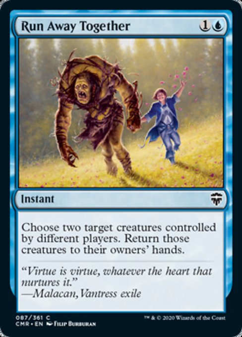 Run Away Together (Commander Legends) Light Play