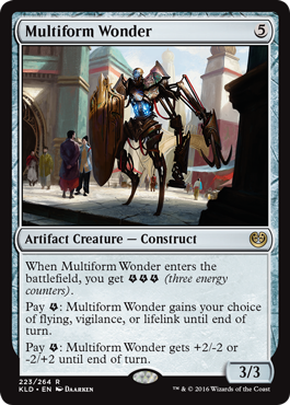 Multiform Wonder (Kaladesh) Light Play