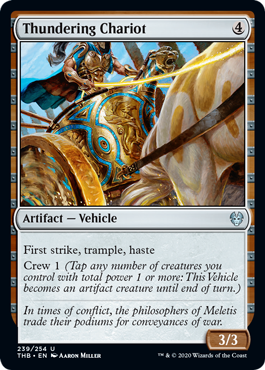 Thundering Chariot (Theros Beyond Death) Light Play