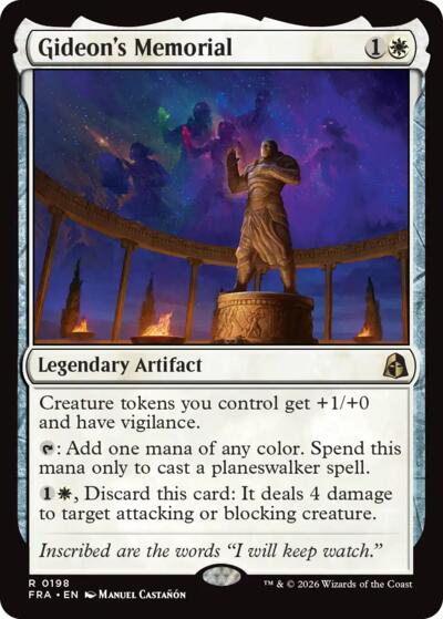 Gideon's Memorial (Reality Fracture) Near Mint