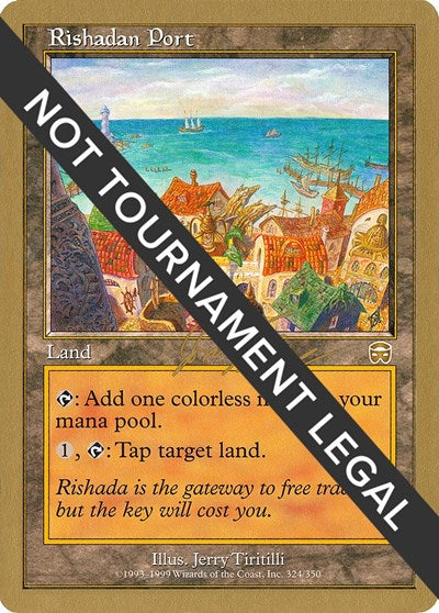 Rishadan Port - 2000 Jon Finkel (MMQ) (World Championship Decks) Light Play