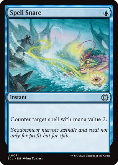 Spell Snare (Lorwyn Eclipsed) Light Play