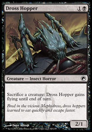 Dross Hopper (Scars of Mirrodin) Light Play