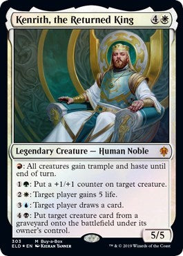Kenrith, the Returned King (Promos: Buy-A-Box) Light Play Foil