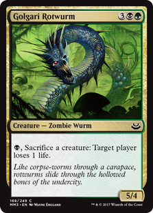 Golgari Rotwurm (Modern Masters 2017) Light Play