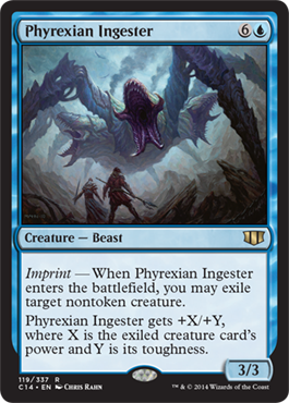 Phyrexian Ingester (Commander 2014 Edition) Light Play