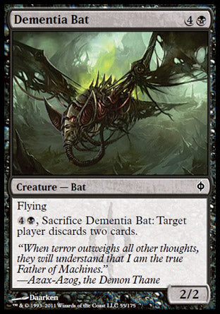 Dementia Bat (New Phyrexia) Light Play