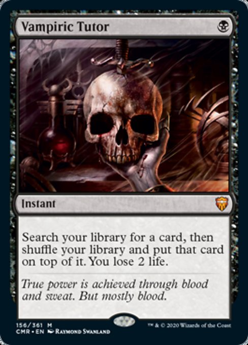 Vampiric Tutor (Commander Legends) Near Mint
