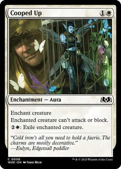 Cooped Up (Wilds of Eldraine) Light Play Foil