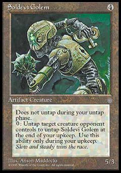 Soldevi Golem (Ice Age) Damaged / Poor