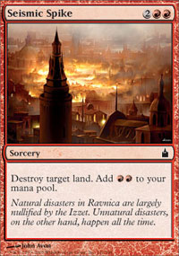 Seismic Spike (Ravnica) Medium Play