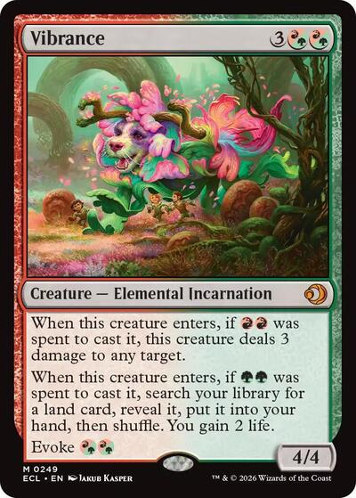Vibrance (Lorwyn Eclipsed) Light Play Foil